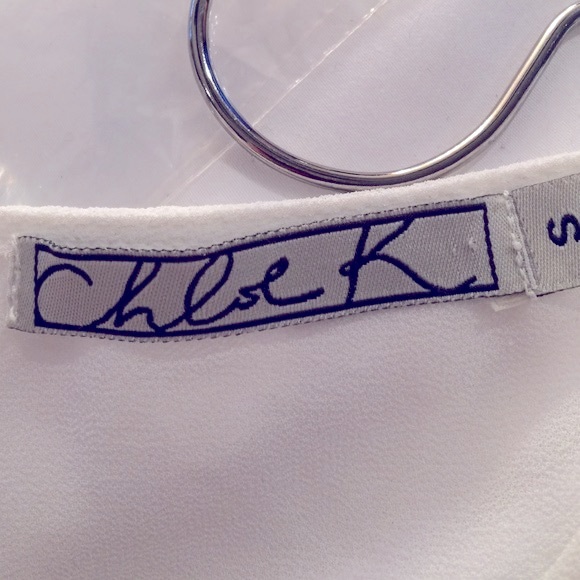 Chloe K Lime & Cream Striped Top - Picture 5 of 5